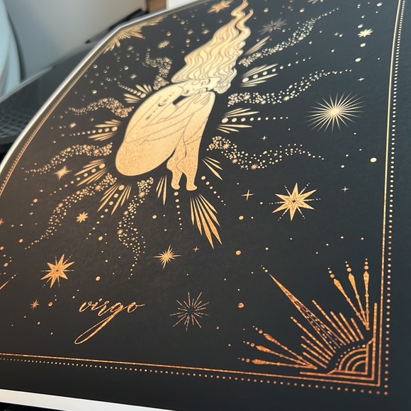 Virgo Wall Art Celestial Zodiac Print Poster Unframed - Picture 14 of 16